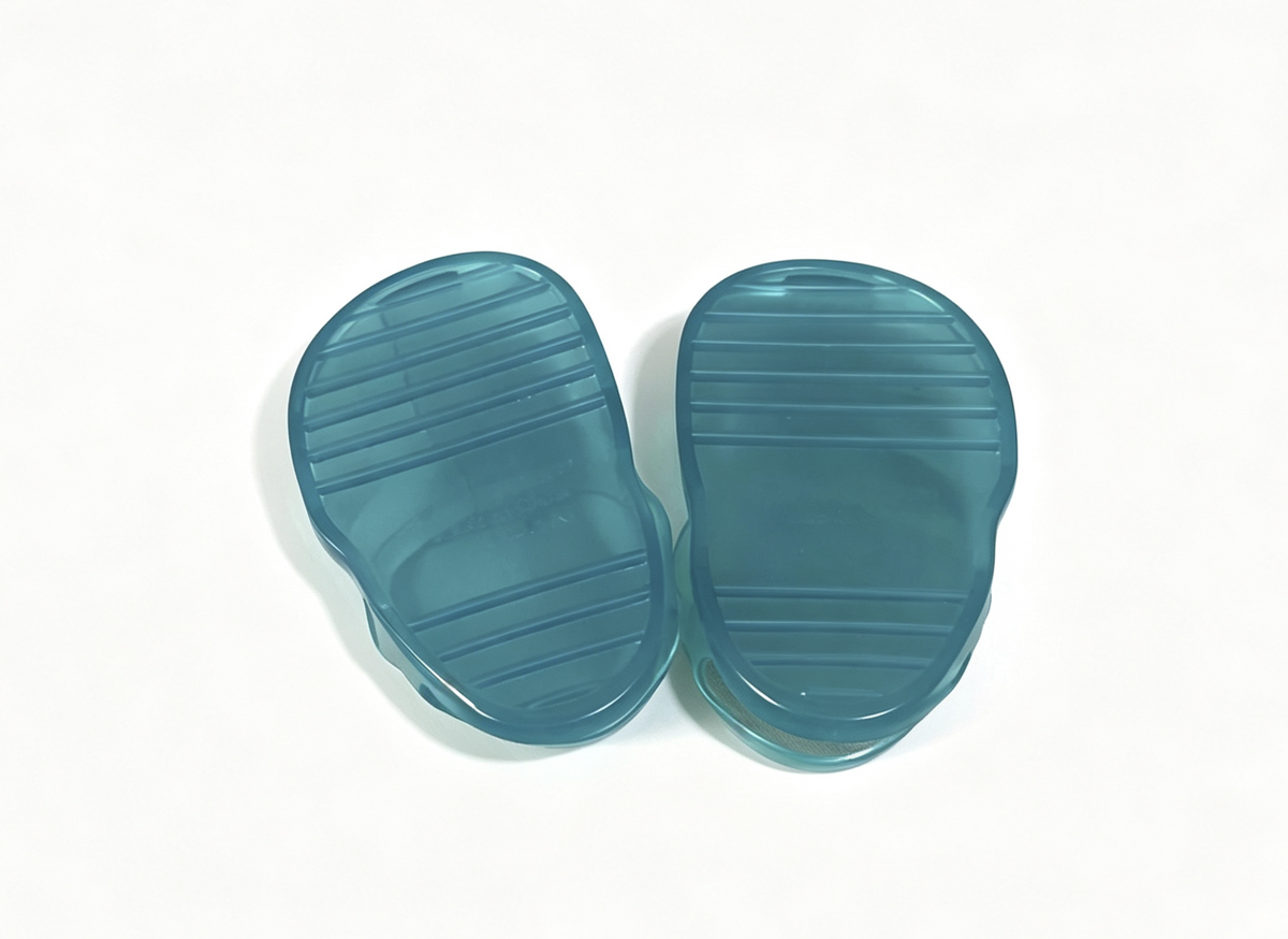 Blue Jelly Sandals FOR 18'' DOLL Birthday Outfit Shoes