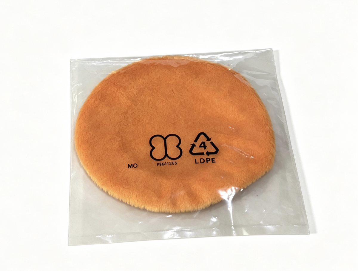 Orange Plush Toilet Seat Cover for 18'' Doll Julie Groovy Bathroom