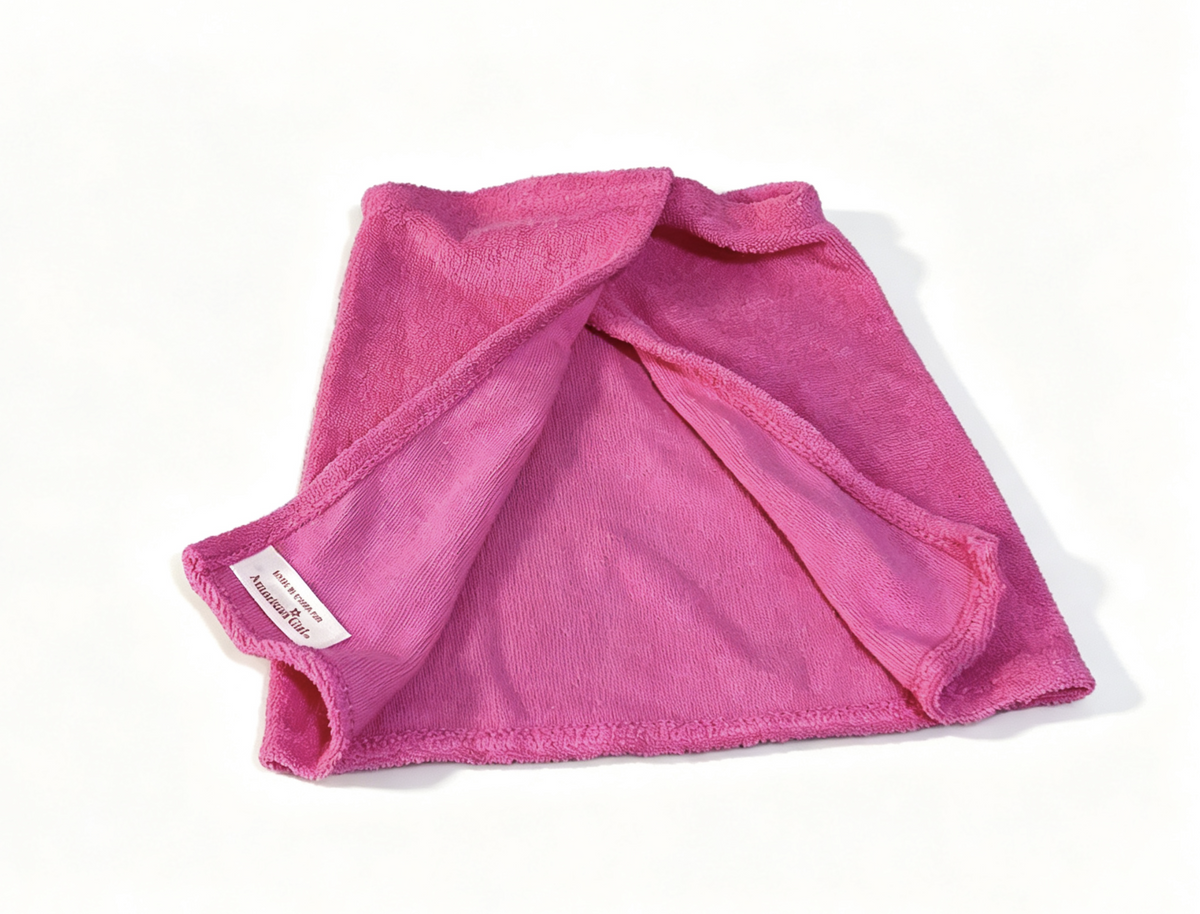 Pink Terry Cloth Towel Wrap for 18'' Doll Julie Groovy Bathroom