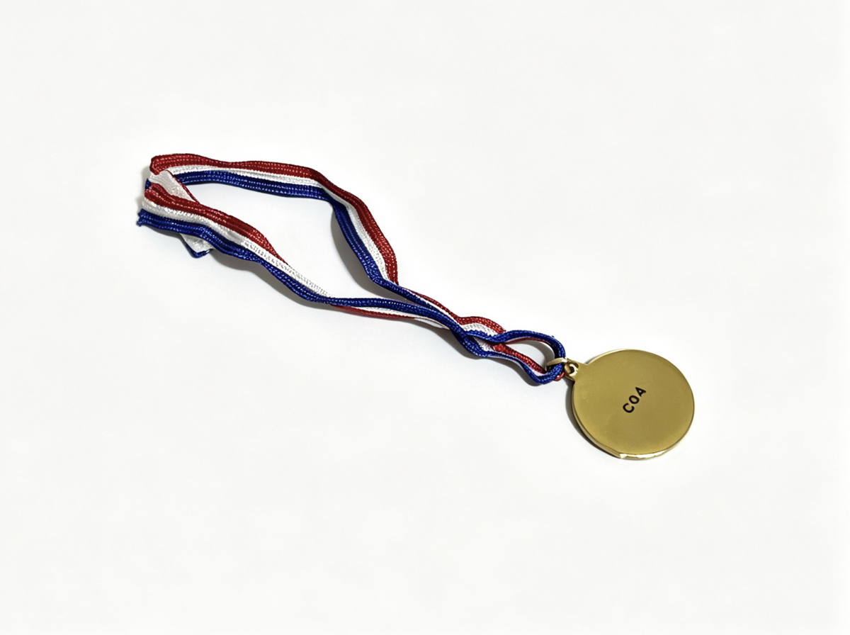 Pretend Gold Medal Award for 18" Doll Team USA Medal Ceremony Set