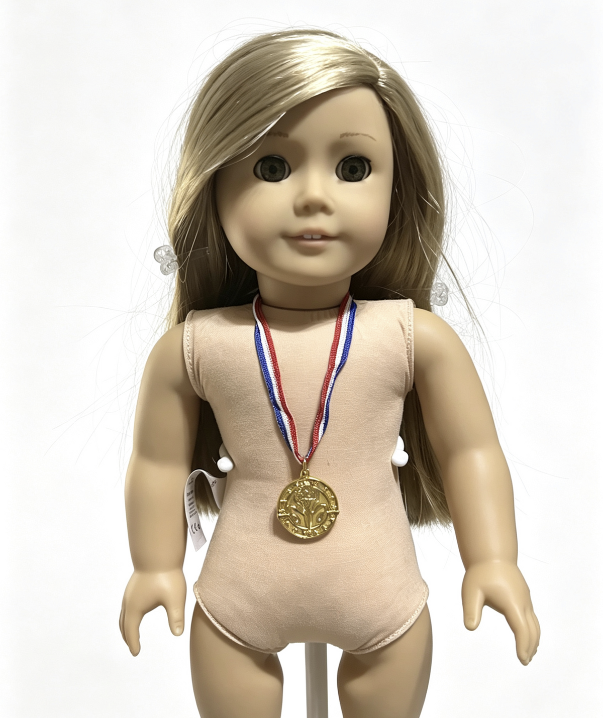Pretend Gold Medal Award for 18" Doll Team USA Medal Ceremony Set
