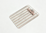 Pink Striped Clipboard for 18'' Doll Blaire Wilson Meet Accessory