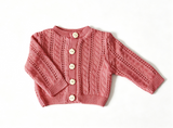 Sweater Cardigan With Flower Buttons For 18'' Doll Kit Photographer Outfit