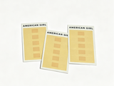 3 Sheets Of Reusable Adhesive Bandages For 18'' Doll Nanea Medical Care Kit
