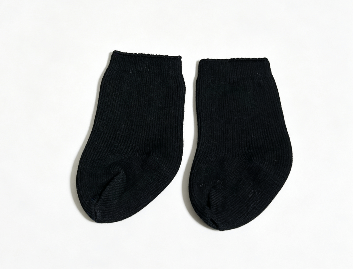 Black Ankle Socks FOR 18'' DOLL