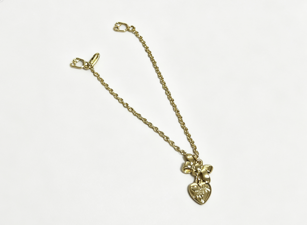 Golden Chain Necklace FOR 18'' DOLL Raquel Accessories