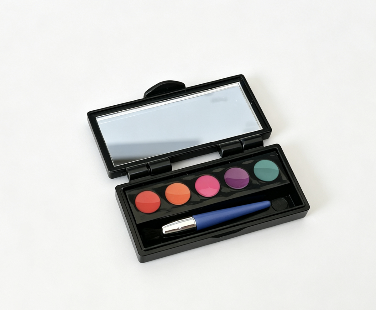 Dreamer Pretend Makeup Palette With Mirror And Brush FOR 18'' DOLL