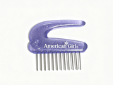 Glitter Purple Hair Pick With Metal Tines FOR 18'' DOLL