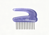 Glitter Purple Hair Pick With Metal Tines FOR 18'' DOLL