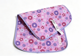 Pink Floral Quilted Changing Mat FOR 18'' DOLL Blanket