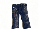 Embroidered Glitter Denim Jeans FOR 18'' DOLL of Today Glittee Jeans outfit