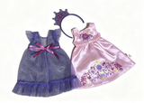 Royal Ruffles Nightie & Robe & Crown Outfit FOR 14.5'' DOLL