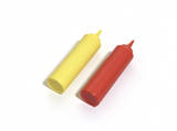 Ketchup & Mustard Bottles For 18'' Doll Maryellen Seaside Diner