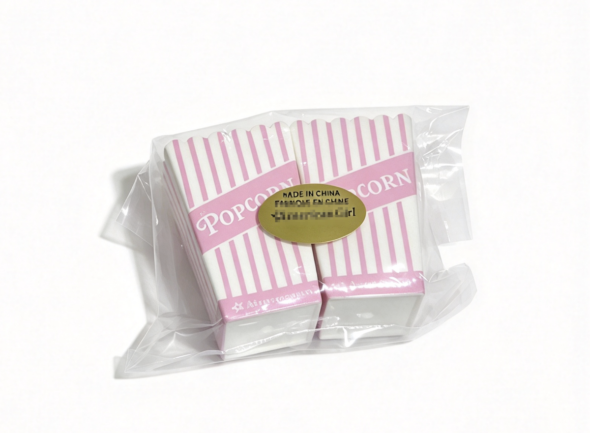 2Pcs Popcorn Box For 18'' Doll