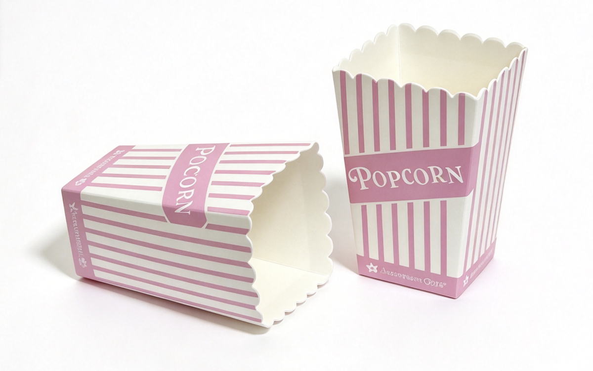 2Pcs Popcorn Box For 18'' Doll