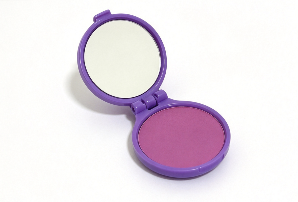 Compact Makeup Mirror & Blush For 18'' Doll