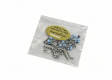 Blue Beaded Necklace For 18'' Doll