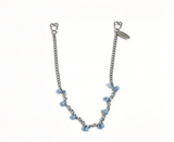 Blue Beaded Necklace For 18'' Doll