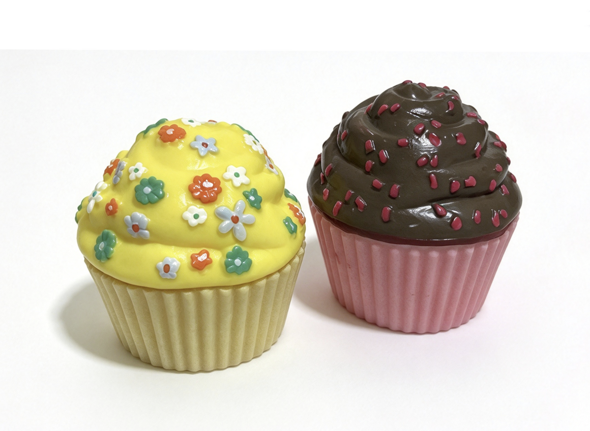 Two Frosted Cupcake Set For 14.5'' Doll WWishers Berry Sweet Snack