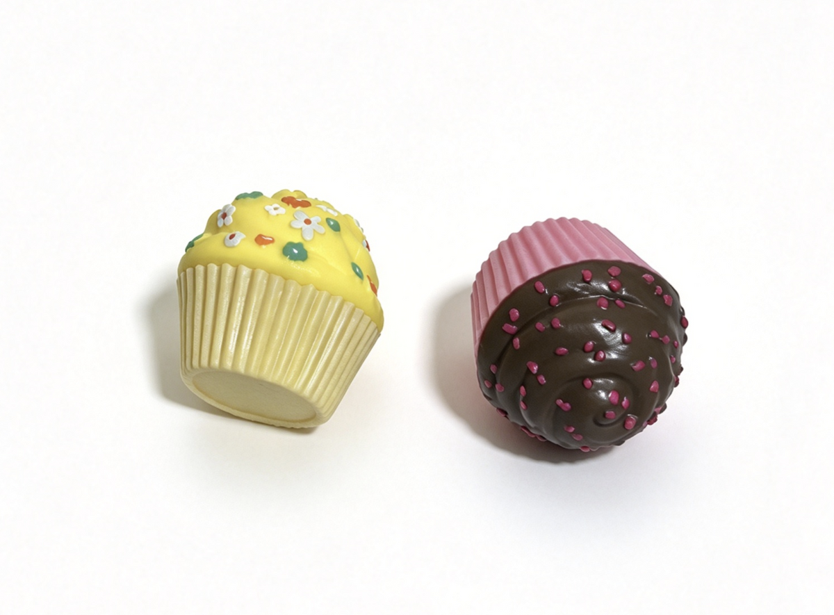 Two Frosted Cupcake Set For 14.5'' Doll WWishers Berry Sweet Snack