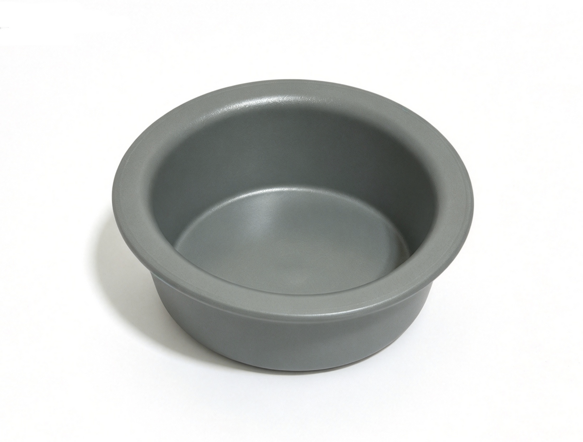 Gray Round Basin Bowl 3.1 inch Diameter For 14.5'' Doll
