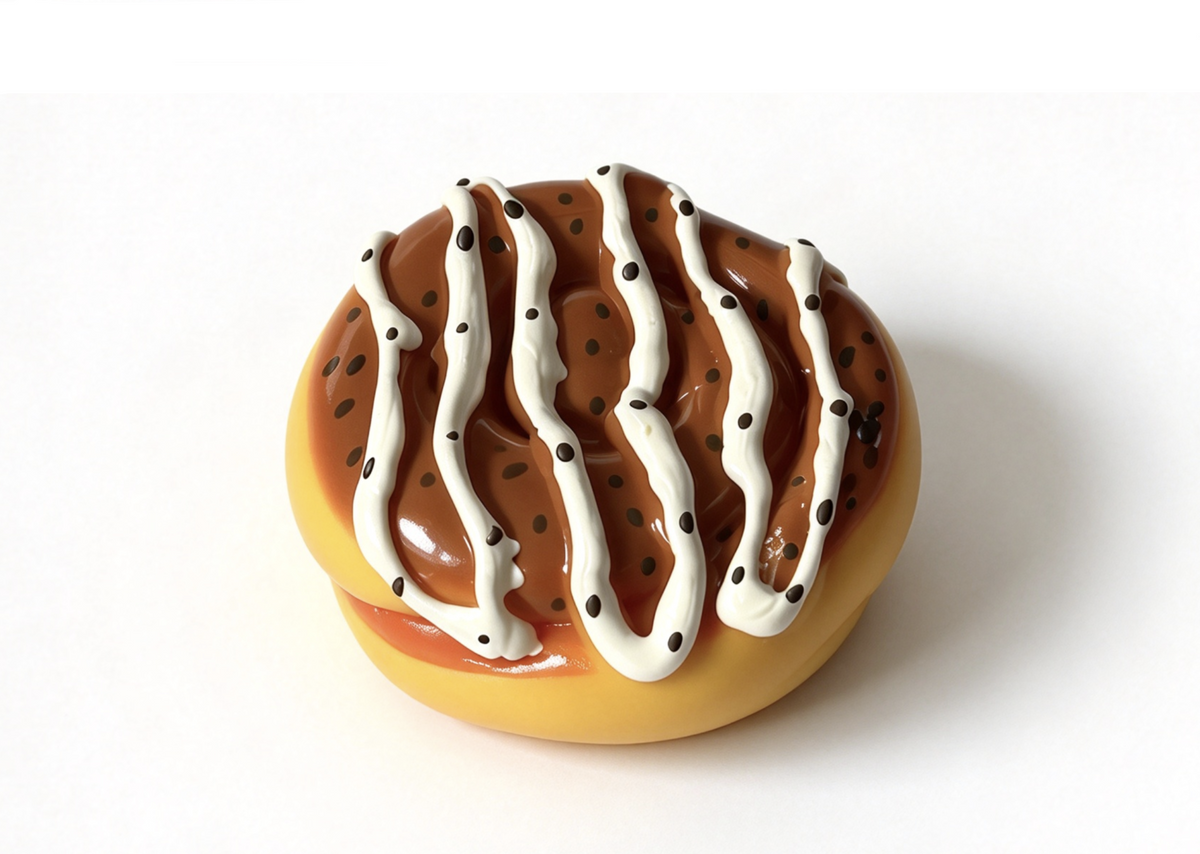 Frosted Cinnamon Bun For 18'' Doll Get Outside Camp Table And Chairs Set