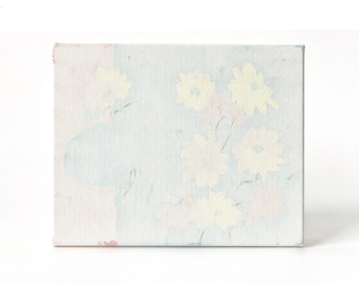 Floral Canvas For 18'' Doll Art Class Painting Set