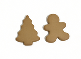 2Pcs Christmas Gingerbread Cookies For 18'' Doll Holiday Julie SANTA