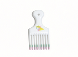 White Plastic Doll Hair Pick Comb For 18'' Doll