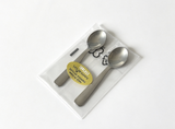 2Pcs Metal Spoon Set FOR 18'' DOLL Kitchen