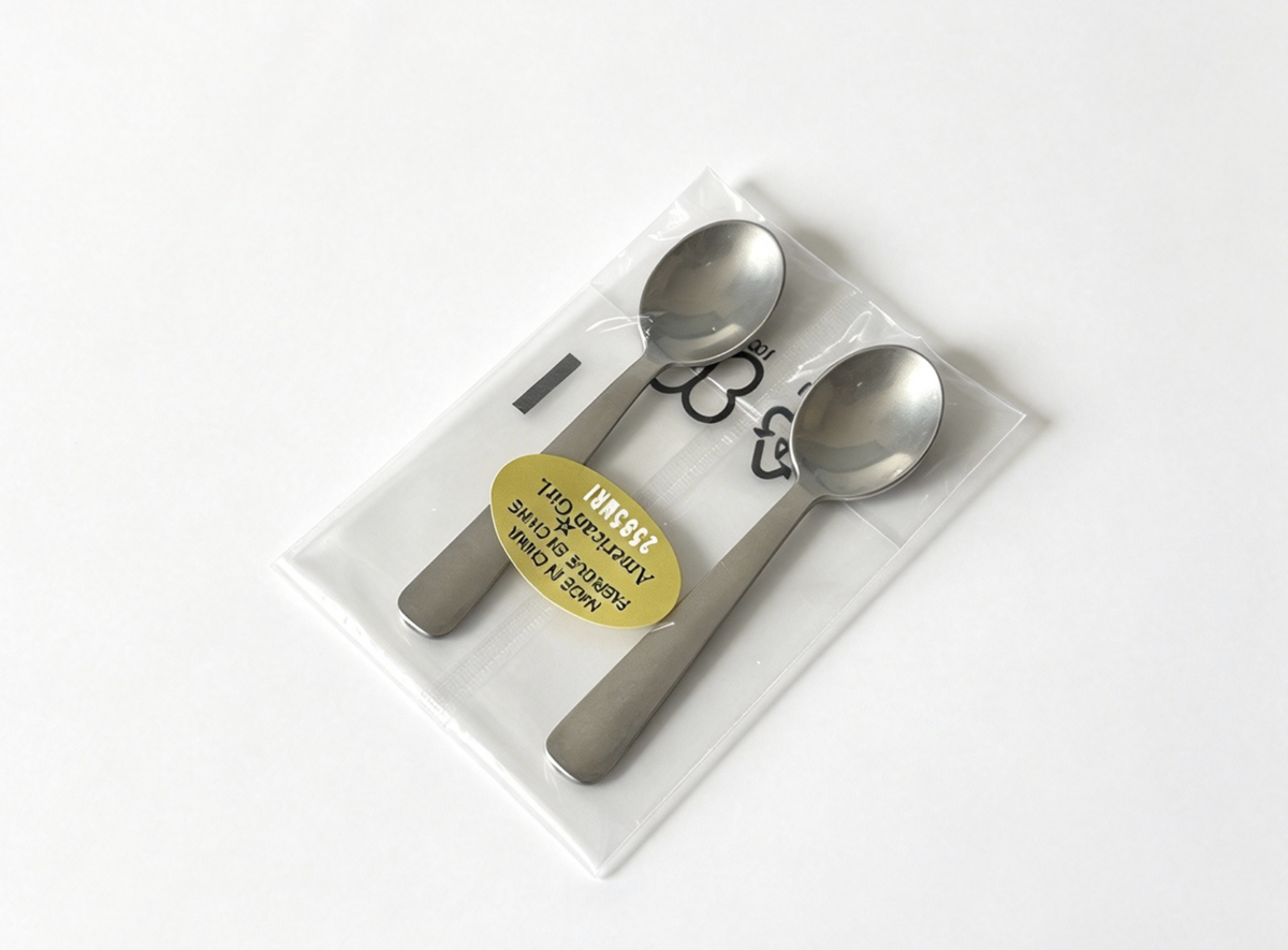 2Pcs Metal Spoon Set FOR 18'' DOLL Kitchen
