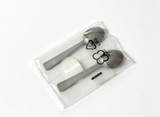 2Pcs Metal Spoon Set FOR 18'' DOLL Kitchen