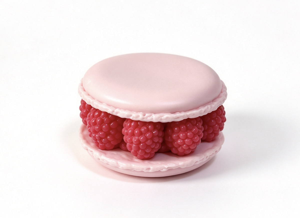 Pink Raspberry Macaron FOR 18'' DOLL