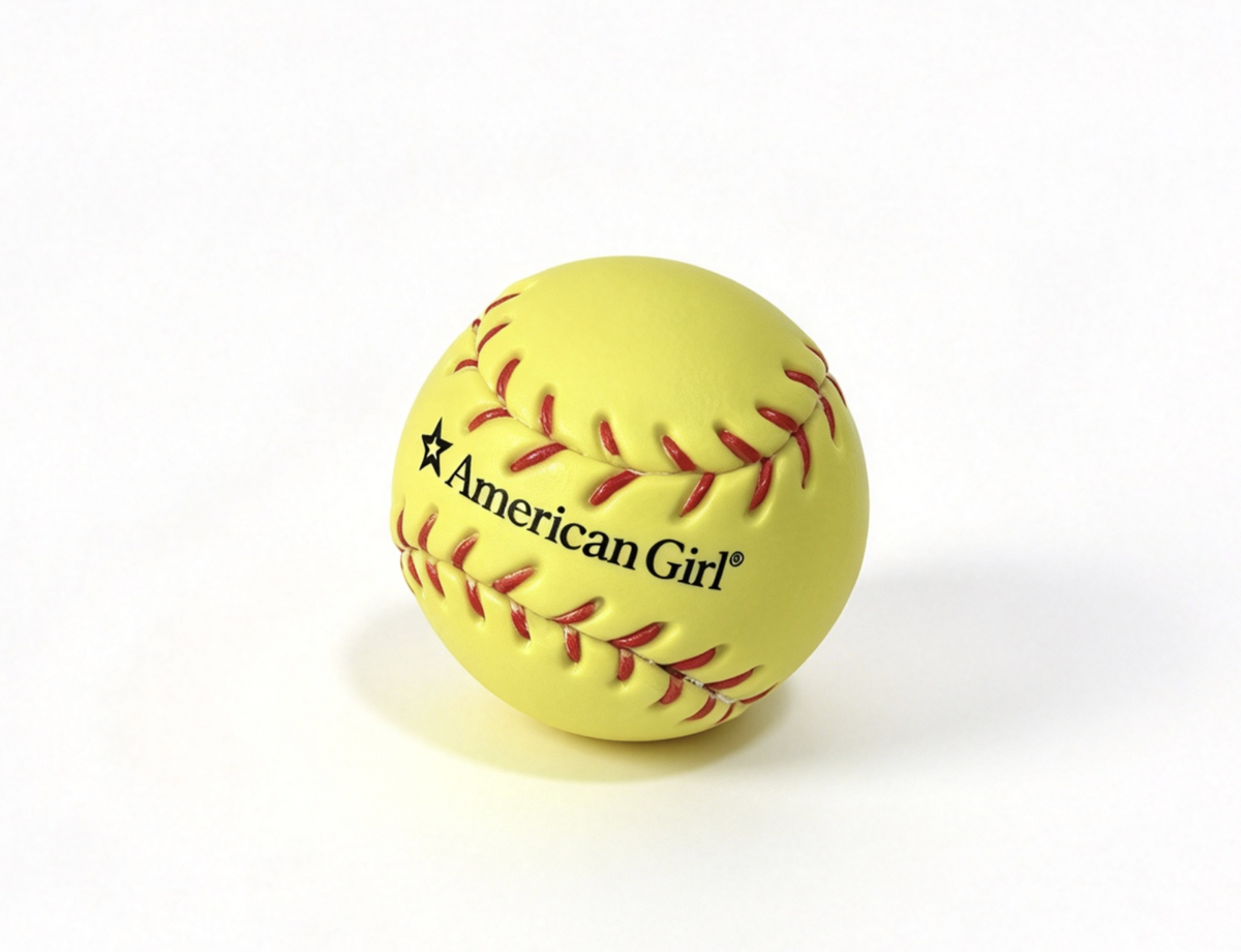 Yellow Softball FOR 18'' DOLL