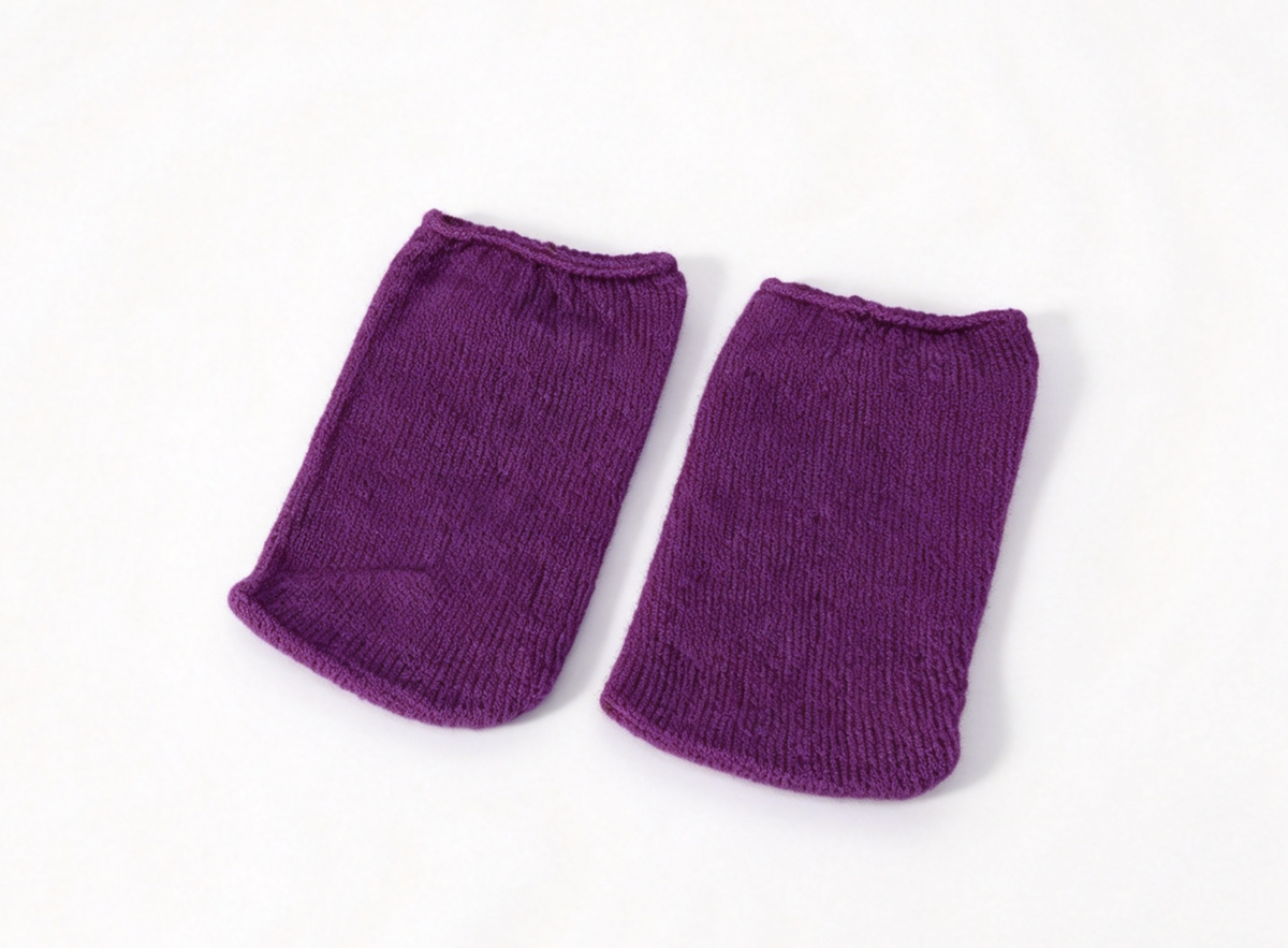 Purple Knit Socks FOR 18'' DOLL