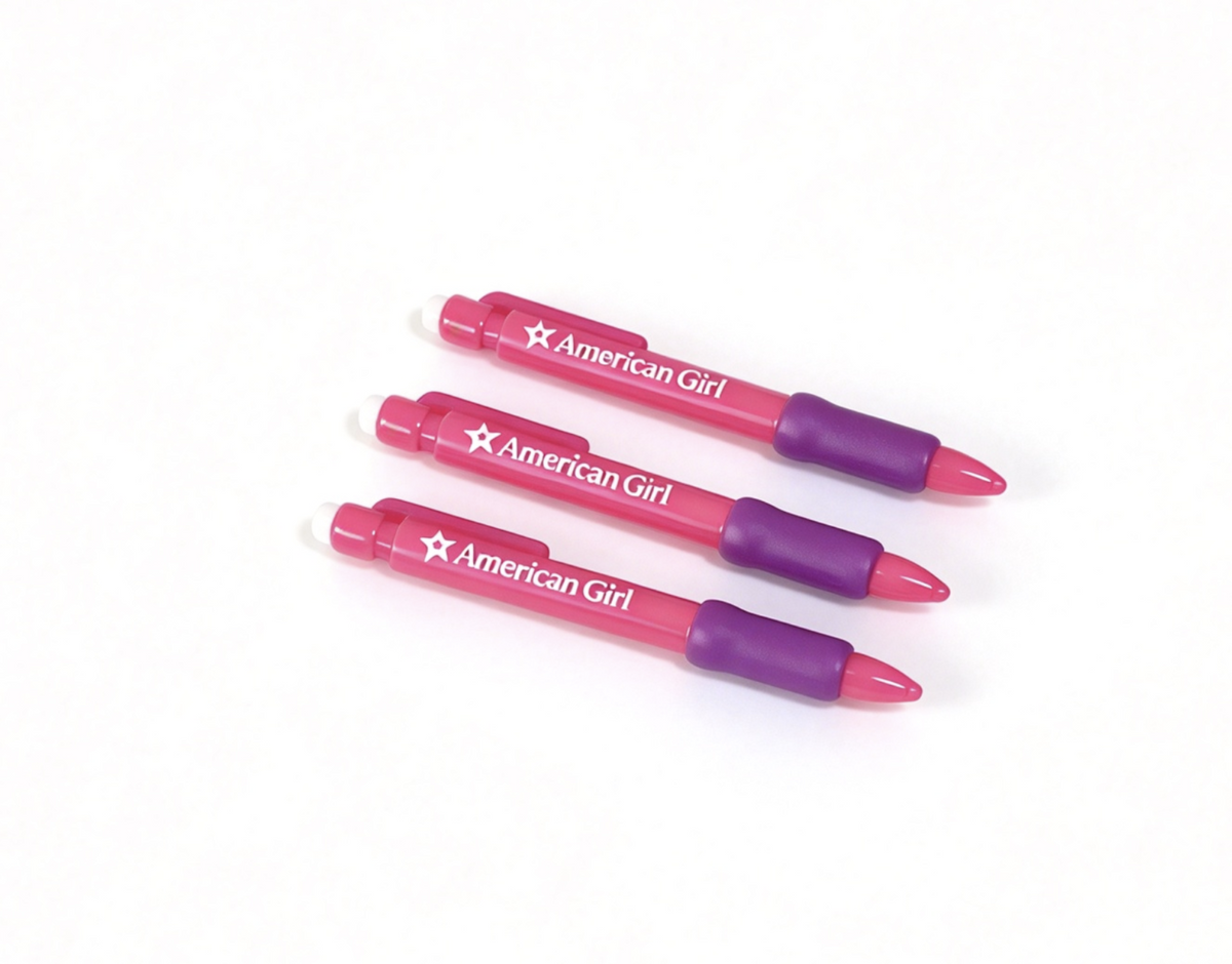 3Pcs Ballpoint Pen FOR 18'' DOLL