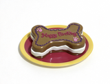 Bone Shaped Birthday Cake With Plate FOR 18'' DOLL
