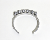 Silver Crown Headband With Faux Pearls FOR 18'' DOLL
