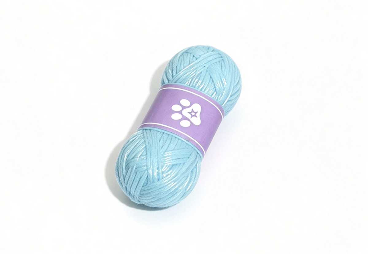 Light Blue Yarn Ball FOR 18'' DOLL
