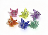 6Pcs Transparent Butterfly Hair Claws Set FOR 18'' DOLL