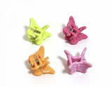 4Pcs Solid Color Butterfly Hair Claws Set FOR 18'' DOLL