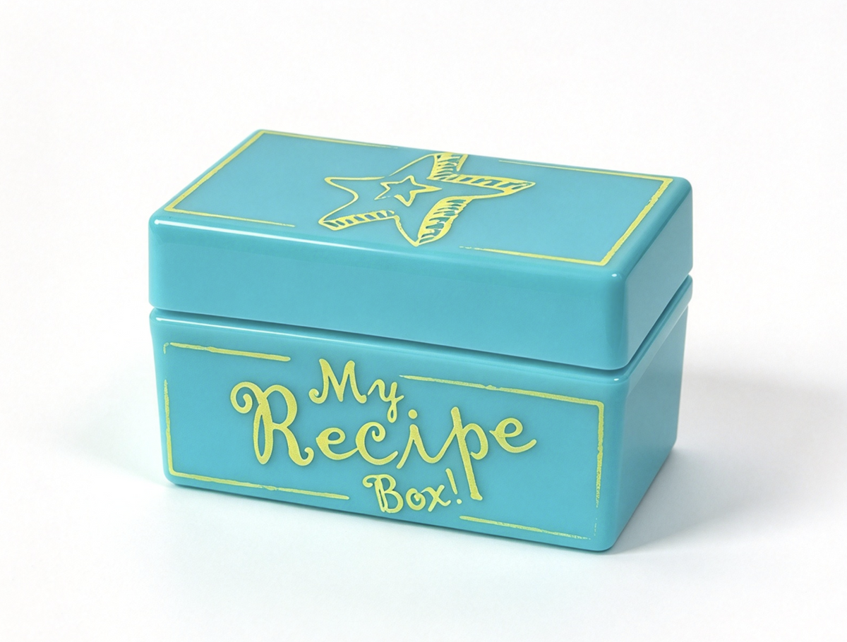 Baking Bakery Recipe Box For 18'' Doll Gourmet Kitchen