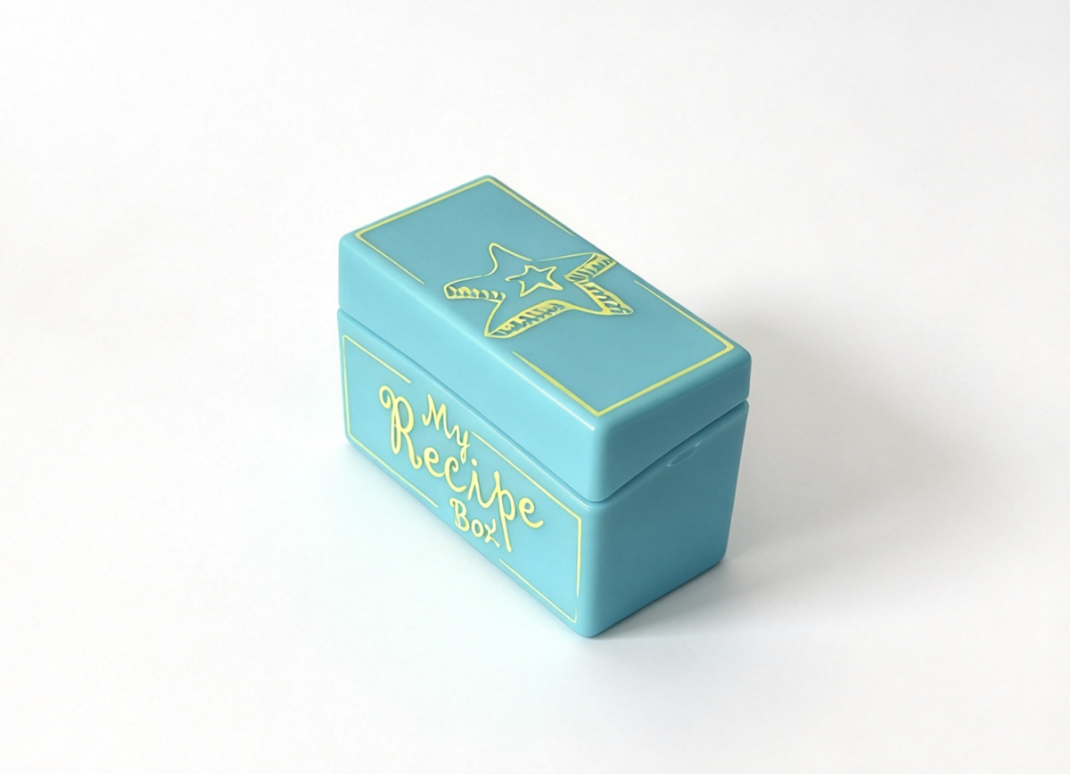 Baking Bakery Recipe Box For 18'' Doll Gourmet Kitchen