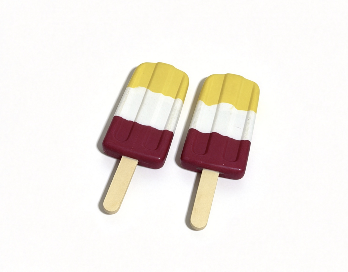 2Pcs Tri-Colored Popsicle For 18'' Doll