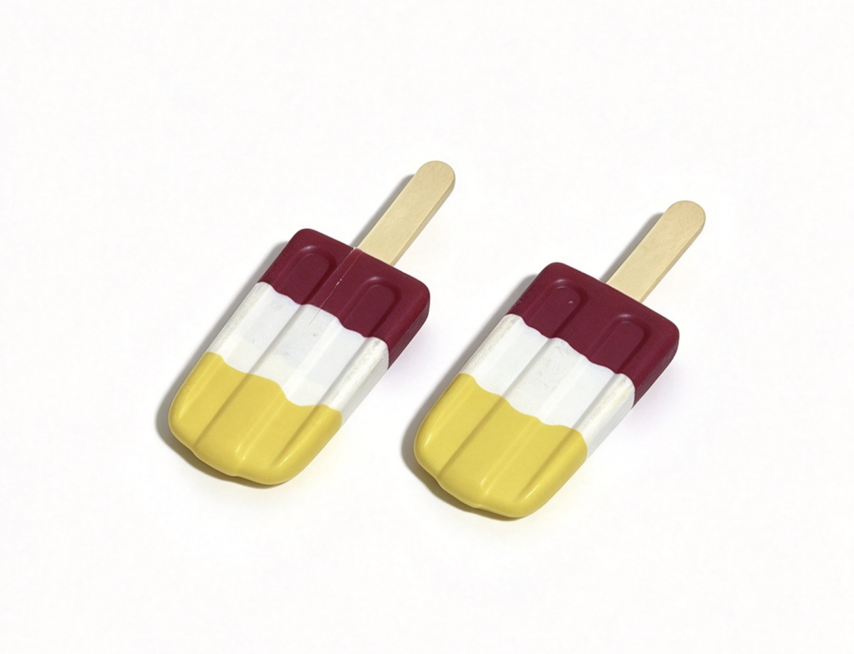 2Pcs Tri-Colored Popsicle For 18'' Doll