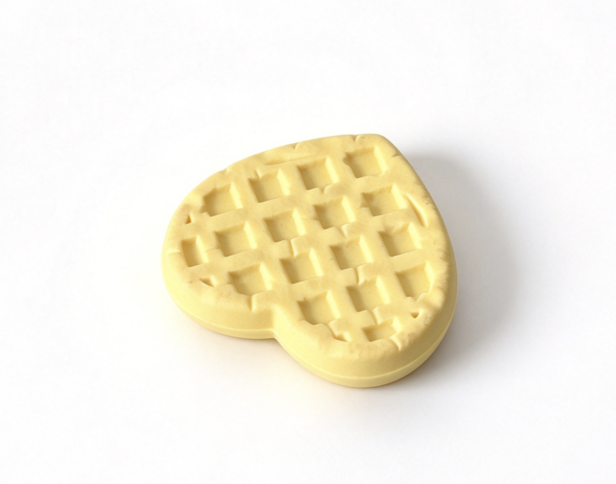 Heart Shaped Waffle For 18'' Doll
