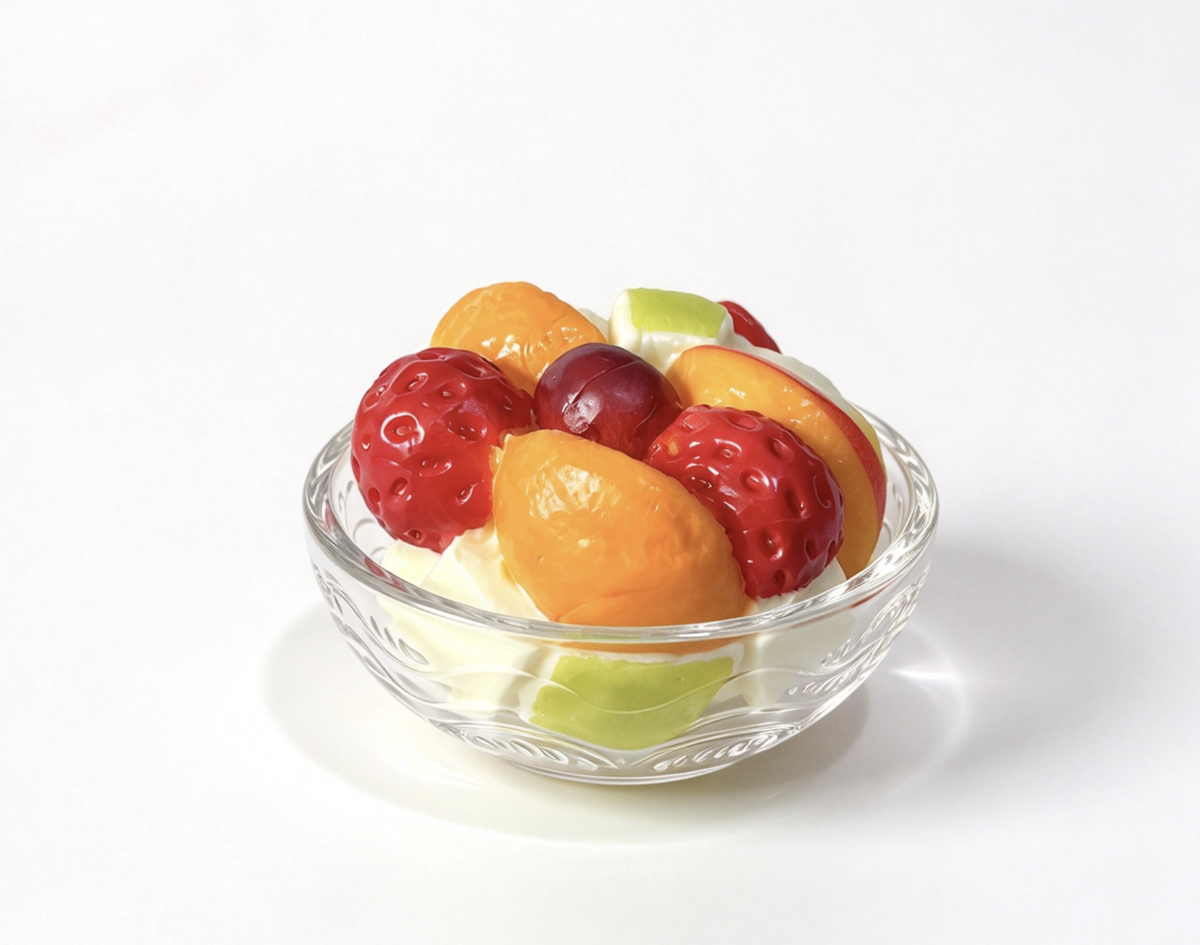 Bowl Of Mixed Fruit For 18'' Doll Hungry For Hot Lunch