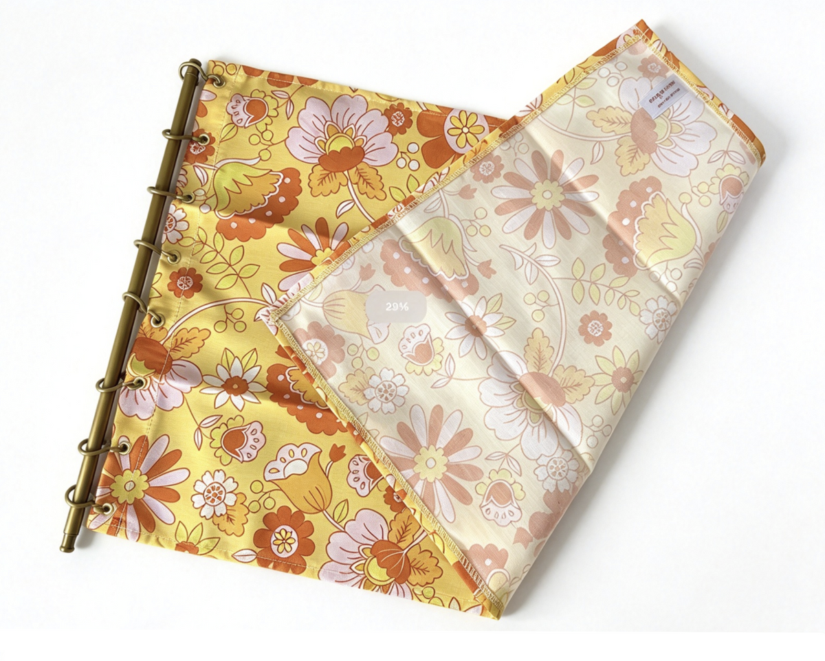 Yellow Floral Shower Curtain with Plastic Rod for 18'' Doll Julie Groovy Bathroom