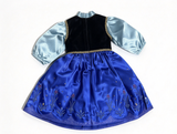 Limited Edition Blue Embroidered Princess Dress For 18'' Doll