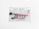 Set Of 2 Pink Makeup Brushes For 18'' Doll